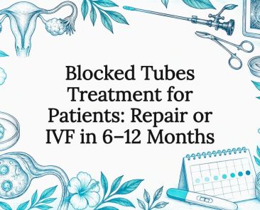 Blocked tubes treatment title card illustration